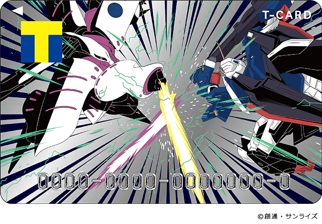 Tカード(機動戦士Zガンダムデザイン)